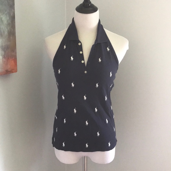 ralph lauren halter top